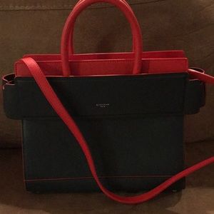 Givenchy Handbag Navy blue and Red